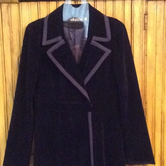 Msquared Maxi Velvet Coat - Picture 6 of 6